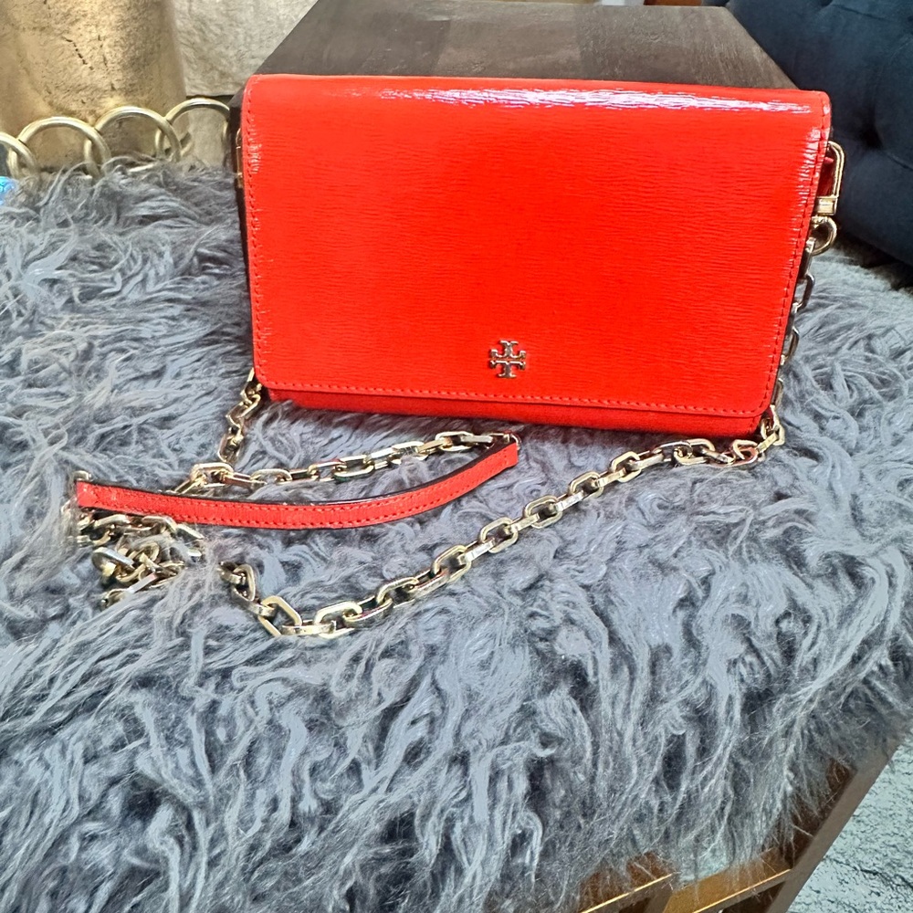 Tory Burch Red Crossbody Bag